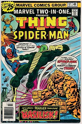 Marvel Two-In-One (Marvel 1974 Series) #17 GD Thing & Spider-Man • $2.49