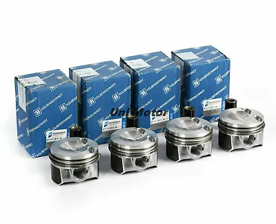 4 X KS Upgraded Pistons With Rings To Improve Oil Consumption For VW AUDI 2.0T • $225.50