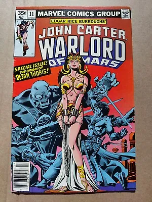 John Carter Warlord Of Mars #11 Marvel Comics 1985 Midgrade (2) • $8