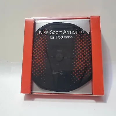 IPod Nano Case Armband - Built In Controls - Black/Red By Nike Sport Armband NEW • $9.49