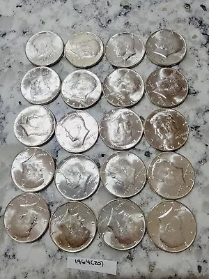 Lot Of 20 Pieces 1964 90% Silver Kennedy Half Dollars Ungraded. Lot4G • $220.99