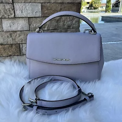 Michael Kors Adjustable Crossbody Dusty Purple Lavender • $49.95