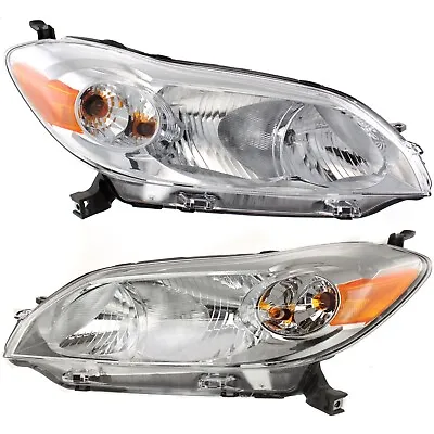 $132.09 • Buy Headlight Set For 2009-2014 Toyota Matrix Left And Right Headlamp With Bulb 2Pc