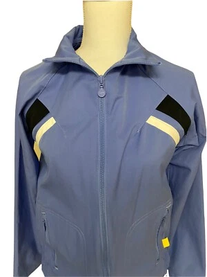 $16.99 • Buy Nike Womens Outfit L-12-14 Blue Athletic 2 Pcs Long Sleeve Full Zip Pockets
