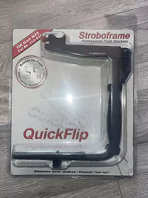 New Quickflip Stroboframe 35MM 310-635 Tiffen Company Professional Flash Bracket • $19.90