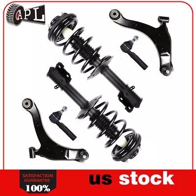 Front Struts Lower Control Arm Outer Tie Rod End 6pcs Fits Dodge Neon 2000-2005 • $199.12