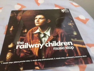 12” Vinyl - New Wave / Indie - The Railway Children - Music Stop - 1990 • £1.99