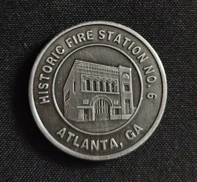Fire Station 6 Martin Luther King Jr National Historical Park Georgia Coin Token • $14.99