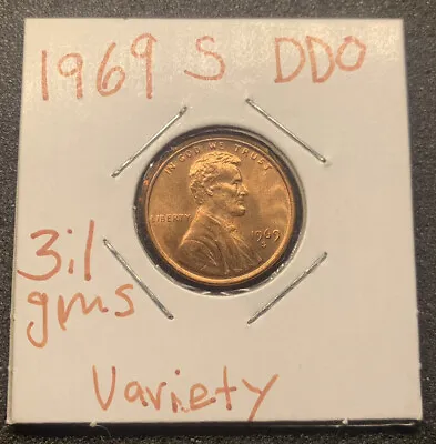 1969 S Penny DDO Variety  • $450