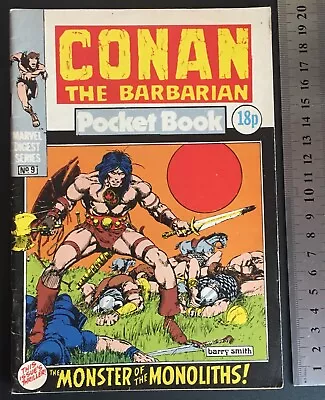 Conan The Barbarian No. 9. Marvel Digest. VG Condition. Free 2nd Class Post • £12