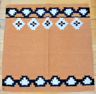 Mayatex Western Show Saddle Blanket-Black Brown White-90% Wool-D • $60