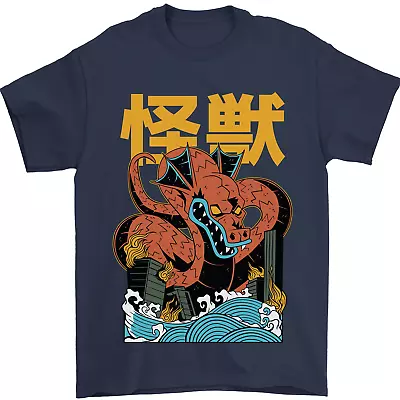 Kaiju Dragon King Ghidorah Japanese Monster Mens T-Shirt 100% Cotton • £8.49