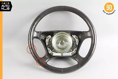 92-99 Mercedes R129 SL320 S500 E420 300SL Steering Wheel Brown 1404601298 OEM • $132.80