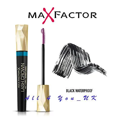 Max Factor Mascara Masterpiece Lash Crown -BLACK W.P. • £6.49