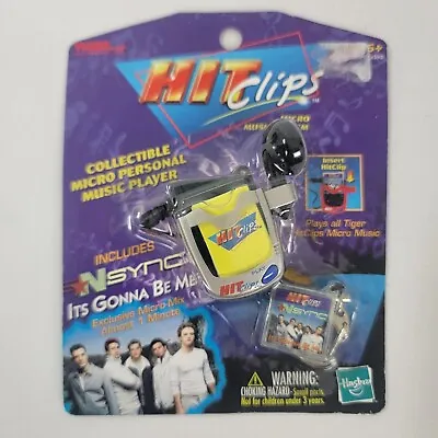 Hasbro Tiger Hit Clips Micro Personal Music Player NEW NSYNC Its Gonna Be Me Gra • $22.99