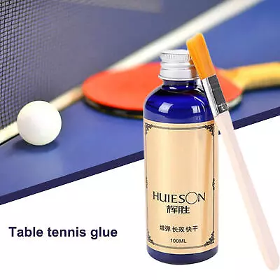 Ping-Pong Paddle Glue Quick Dry Liquid Rubber Adhesive Sports Tool Perfect • $13.20