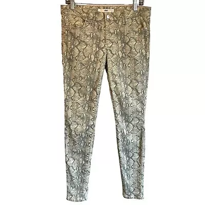 Else Sand Snake Print High Rise Skinny Fit Women's Size 28 • $26.89