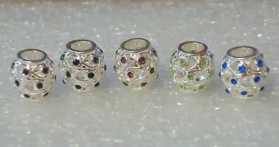 NEW DaVinci Beads & Charms Interchangeable Jewelry - Birthstone CZ Cutout • $7.50