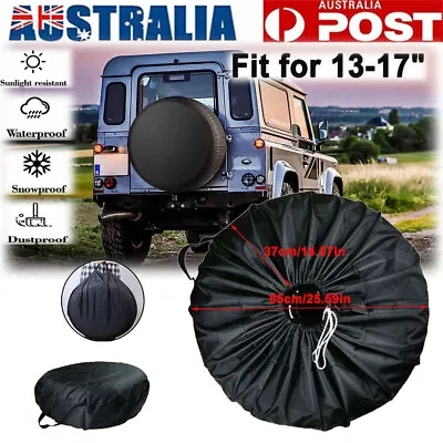 13-17  Spare Wheel Cover Waterproof Tire Tyre Covers Protector For All Vehicle++ • $12.86