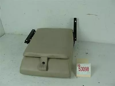 1994-1997 Volvo 960 Rear Back Seat Center Arm Rest Console Armrest Tan Leather • $50.12