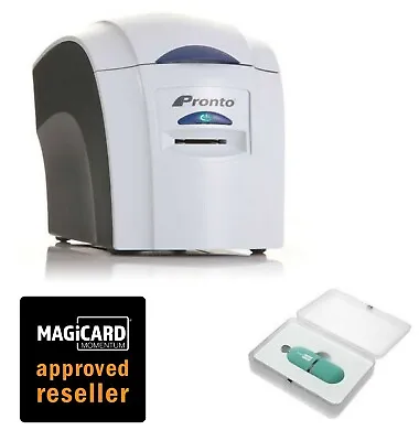 £891.03 • Buy Magicard Pronto Plastic Card Printer With FREE Software & Delivery. BEST PRICE!