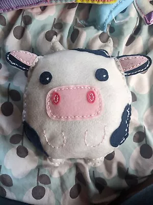 Handmade Cow Cushion • £3.50