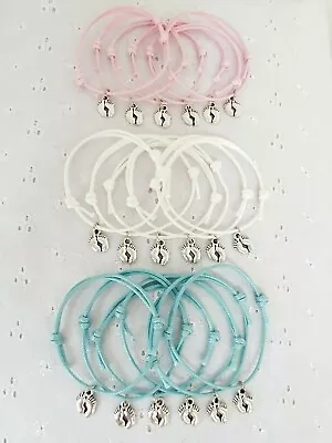 6 Baby Shower Friendship Party Charm Bracelet Mum To Be Gender Reveal Gift Prize • £3.10