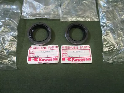 Kawasaki H1 Kh W1 W2 S3 S1 More Fork Oil Seal Set Of 2 Nos Oem 44009-020 • $44.58