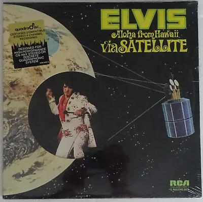 Elvis Presley 2lp Vpsx-6089 Aloha From Hawaii Shrink Rare Hype Stickers - Sealed • $1200