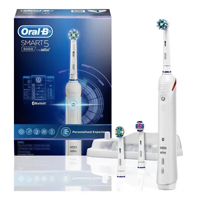 $155.68 • Buy Oral-B Smart 5 5000 Electric Toothbrush - White