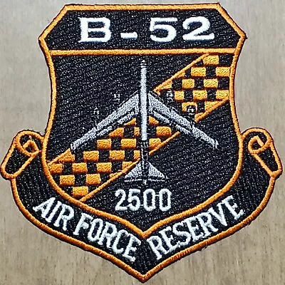 B-52 Stratofortress Bomber Air Force Reserve 2500 Hours Usaf Patch Color Flight • $6.99