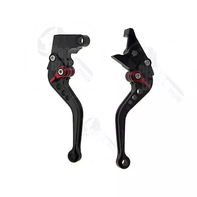 Black CNC Shorty Brake Clutch Levers For Yamaha YZF R6 99-04 R1 R6s Control Hand • $34.99