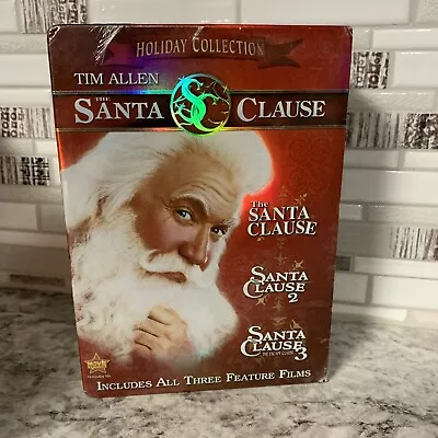 The Santa Clause Holiday Collection (DVD 3-Disc Set) 3-Movies Brand New Sealed! • $18.97