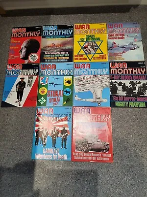 War Monthly - 65 MAGAZINES Marshall Cavendish 1970's GREAT COLLECTION !!! • £60