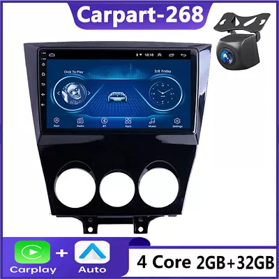 9  Android Car Stereo Radio For Mazda RX8 2003-2010 GPS WIFI Navi Player CarPlay • $207.49
