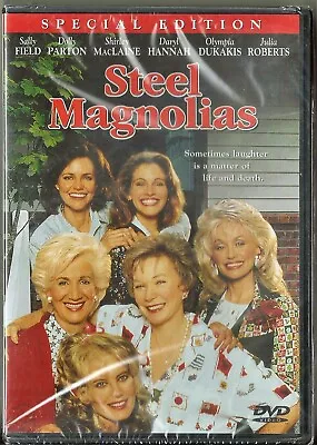Steel Magnolias (DVD 1989) Film Movie Dolly Parton Sally Field - Factory Sealed • $5.95