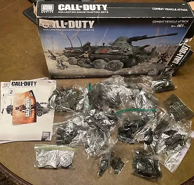 Mega Bloks Call Of Duty Combat Vehicle Attack Building Set CNG87 *NEW OPEN BOX* • $147.99