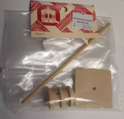 Town Square Miniatures Doll House Miniature Wood Bird House Kit New Old Stock • $5.99