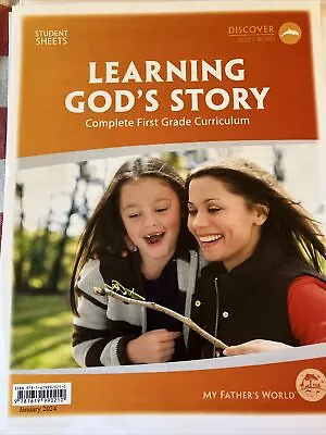 My Father's World Learning God's Story Student Sheets. NEW! • $20