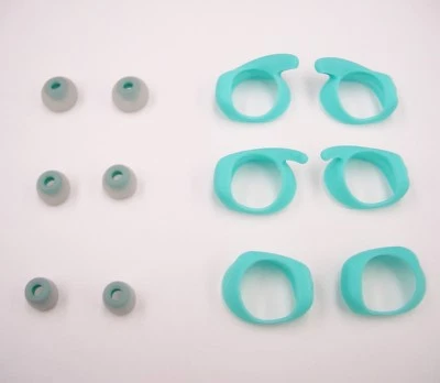 $65.95 • Buy Jabra Elite Sport Eargel Kit With 6 Earbuds & 6 Earwings In Turquois. No Headset