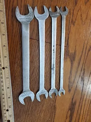 Vintage Craftsman Tappet Wrench Set -V- Series #4 #3 #2. #1 Thin Open End USA • $34.99