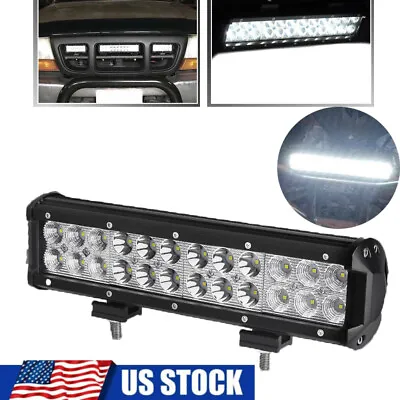 12 Inch Led Light Bar Driving Off-Road Spot Flood Combo Work 4WD Truck SUV ATV • $20.29