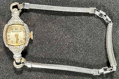 $90 • Buy Vintage Bulova Ladies 14k Gf Watch