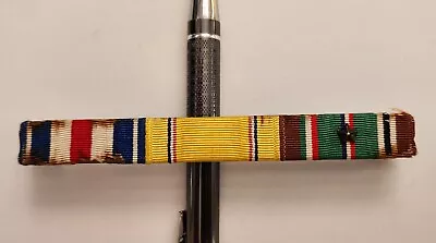 Ww2 3 Place Ribbon Bar Valor • $29.99