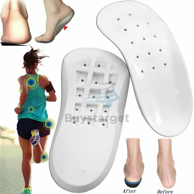 £2.99 • Buy Orthopaedic Arch Flat Foot Ankle Support Orthotic Shoe Insoles Pain Relief Pads