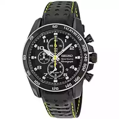 Seiko Sportura Men's Black Watch - SNAE67 NEW • $355.11