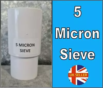 £5.99 • Buy 5 Micron Nylon Mesh Stackable Sieve, Food Grade Strainer, Home Brew, Filter
