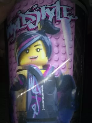 McDonald's 2014 The Lego Movie Glass Cup # 2 Wyldstyle Toy Loose • $4.99