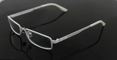 $399.95 • Buy RARE NEW Authentic GUCCI TITANIUM White Thin EyeGlasses Frame RX Glasses GG 1885