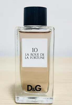 D&G La Roue De La Fortune 100ml EDT For Men 10 BRAND NEW WITHOUT BOX • £175